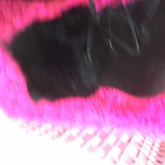 💝See New Listing💝 Enzo Angiolini Black Lace up Leather Boots Fur 9 1/2 M  GUC - Picture 13 of 13